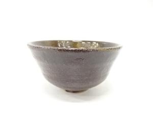 作家物　灰釉　茶碗